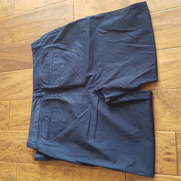 Style & Co Navy Cotton Blend Crop Pants with Pockets Size 14P - Picture 9 of 16